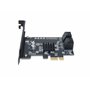 Computer District - Carte Controleur SATA III Raid (SATA 3) - Bus PCIe (PCI-E) 4X vers 4 Ports SATA 3 (SATA III) - Chipset Marve