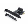 Computer District - Carte Controleur SATA III Raid (SATA 3) - Bus PCIe (PCI-E) 4X vers 4 Ports SATA 3 (SATA III) - Chipset Marve