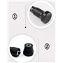 DXIA 31Pcs Mini Perceuse à Main, Twist Drill Bits, Perceuse à Main de Precision Mandrin et 30 Forets Hélicoïdaux 0.3-3.0mm, pour
