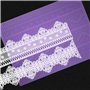 Moule de Dentelle de Gâteaux en Silicone Gaufrage Moule à Fondant Outil de Décoration pour Gâteau Cupcake Mousse Pain