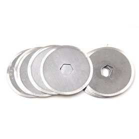 Chiloskit Lot de 10 lames de cutter rotatives de 18 mm
