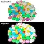 YSDMY Pierre Lumineuse Colorées 100 Pcs Cailloux Aquarium Decoration Galet Aquarium Fluorescent Probablement 1,8 à 3 cm Galets D