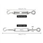 Tendeur Cable 6 Pièces M5 Tendeur Cable Inox 304 Réglable Crochet de Ridoir et Oeil pour Tendeur de Fil Cable Acier Corde Croche