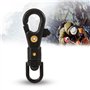 Lot de 5 mousquetons d'escalade Mini SF escalade Snap Clip Crochet EDC tactique Survie Équipement pour sports en plein air Campi