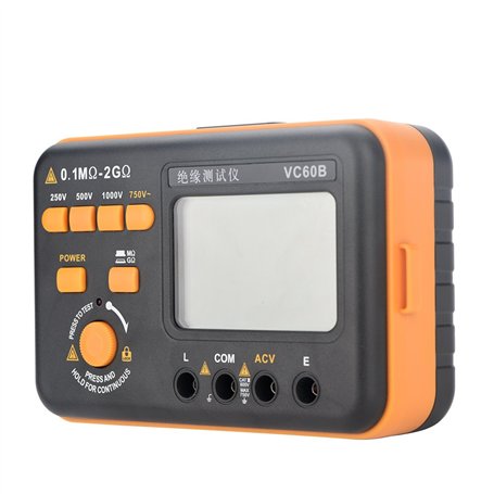VC60B LCD MegOhm Mètre