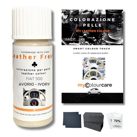 Colourcare24 Kit de retouche pour volant en cuir et similicuir usé