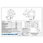 STEPPERONLINE 5 PCS Moteur pas a pas Nema 17 Bipolaire 59Ncm 2A 42x48mm 4 Fils with 1m Câble & Connecteur pour Imprimante 3D, Ma