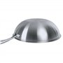 klaus Wok 28 cm en Inox inoxydable haute qualité Tous Feux Dont Induction | Cuisson Saine et Homogène | Facile à Nettoyer