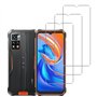 Vuciya Lot de 3 Verre Trempé Compatible avec Blackview BV9200 Protection Écran 9H Dureté Vitre Film Résistant aux Rayures 0