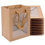 YHSKJCD 10 Pièces Sac en Papier Sac kraft