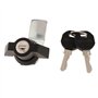 2pcs Verrouillage à Clé pour Porte Armoir à Outils Électrique