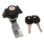 2pcs Verrouillage à Clé pour Porte Armoir à Outils Électrique