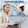 IFaca Webcam Full HD 1080p avec Deux Microphones,Upgraded Autofocus, 30fps,avec réduction du Bruit,avec Privacy Shutter,Webcam U
