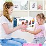 Jouets Supermarché Jeux de Commerçant avec Jouets Lecteurs de Cartes Caisse Enregistreuse Scanners pour Produits et Modèles de A