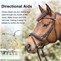 HEEPDD Anneau de Cheval de Mors en Acier Inoxydable Creux Bouche articulée lâche O Peu Cheval Cheval pour Fournitures équestresP