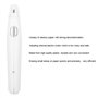 Gomme Électrique Hilitand Rechargeable avec 16 Recharges de Remplacement (White)