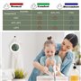 JOPHEK Thermometre Interieur, Hygrometre Interieur Thermometre Interieur Hygromètre Intérieur, Thermometre Interieur Maison pour