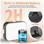 Ulanzi VL100X Lumière pour Selfie, Panneau LED Clipable pour Téléphone Portable, Tablette, Lumière d'Appareil Photo Portable Bic