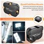 Ulanzi VL100X Lumière pour Selfie, Panneau LED Clipable pour Téléphone Portable, Tablette, Lumière d'Appareil Photo Portable Bic