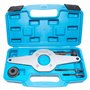 DPTOOL Outil de Maintien d'amortisseur de Vibrations Amortisseur de poulie de Vilebrequin Compatible avec Skoda VW 1.8 2.0 4V TF