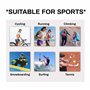 SPORTS WORLD VISION Paquet De 4 Cordons Avec Attaches 3 Trous, Cordon De Sécurité Pour Lunettes, Lunettes De Soleil, Lunettes De