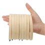 MANCHAP Lot de 20 cercles à broder réglables de 10 cm, en bambou pour point de croix