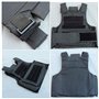 Hunting Explorer Le gilet tactique Black Hawk Airsoft est ajustable pour le gilet de protection d'entraînement CS léger en extér