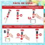 ZKH pH Mètre Électronique 4 en 1, Testeur pH Piscine Multifonctionnel pH/EC/Temp/TDS, pH Mètre de haute précision 0,01 avec ATC,