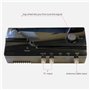 LEYF Amplificateur 2 Sorties TV/Gain réglable 25 dB/Amplificateur Antenne TV/Ampli pour TNT HD Signal UHF 10-25 dB/VHF 0-15 dB