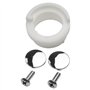 Drhomeam Lot de 2 poignées de robinet en plastique pour robinet de douche, baignoire, chaud et froid, accessoires de cuisine et 