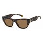 Lunettes de Soleil POLAROID PLD 6210/S/X 086 HAVANA 55/16/140 Femme