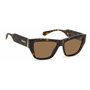 Lunettes de Soleil POLAROID PLD 6210/S/X 086 HAVANA 55/16/140 Femme
