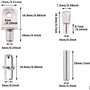 4 Style L Forme Support Équerre