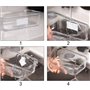 2 Rouleaux 1000 Pièces Autocollants Alimentaires Amovibles, Auto-Adhésif Amovible Étiquettes Autocollantes pour Confiture pour L