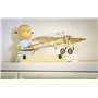 Kit de bricolage en bois Blériot XI modèle d'avion, kits de bois découpés au laser à construire pour adultes, puzzles 3D parfait
