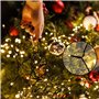 Oiamker Guirlande Lumineuse Sapin de NoëL, 2M 280 LED Guirlande Lumineuse Arbre Noel avec Anneau et 8 Modes Lumineux, Waterproof