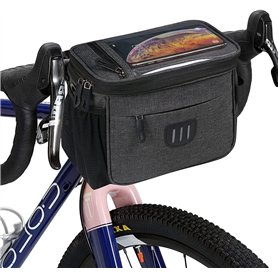 Hitopin Sacoche Guidon Panier Vélo 5L