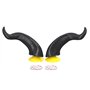 Abiyou Corne de Casque de Moto