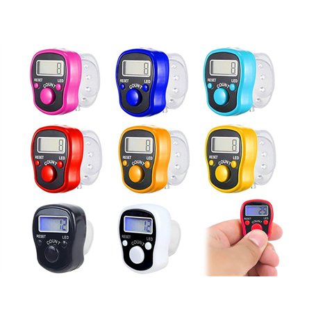 Anlising 8PCS Compteur de Doigts LED