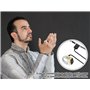 Kellegour Compteur Doigts Électronique Numérique,Compteur Doigt Multi Langue,Compteurs électroniques numériques Tasbeeh,Compteur