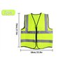 Gilet De Sécurité Réfléchissant Haute Visibilité