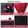 Trieur 8 poches A4, classeur plastique extensible, accordéon organiseur de documents avec onglets, parfait pour école, bureau et