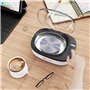 KECOOLKE Appareil de nettoyage à ultrasons 750 ml avec minuterie numérique pour lunettes, bagues, pièces de monnaie, argent