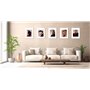 Scholar Tree Lot de 5 cadres photo blancs de 30 x 40 cm avec support pour affiche de 30 x 40 cm, à fixer au mur