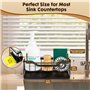 Porte Eponge Evier Cuisine avec Vidange Automatique Rangement Eponge Evier Cuisine Organisa