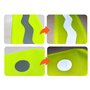 Hitopin 4PCS Gilet Fluo Enfant, Gilet de Sécurité pour Enfan, 360°Visibilité à Gilet Réfléchissante, Gilet de Sécurité pour Enfa