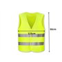 10PCS Jaune Gilet de Sécurité Réfléchissant