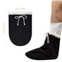 chaussettes de protection des orteils en plâtre pour hommes et femmes