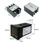 0 ℃ ~ 1300 ℃ Alarme PID Kits Digital Smart Thermostat Relais Sortie avec Type K