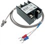 Régulateur de température numérique REX-C100, 0 ℃ ~ 1300 ℃ Alarme PID Kits Digital Smart Thermostat Relais Sortie avec Type K